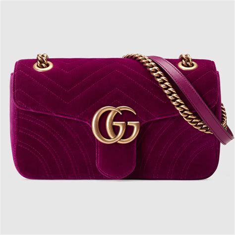 gucci borsa marmont velluto